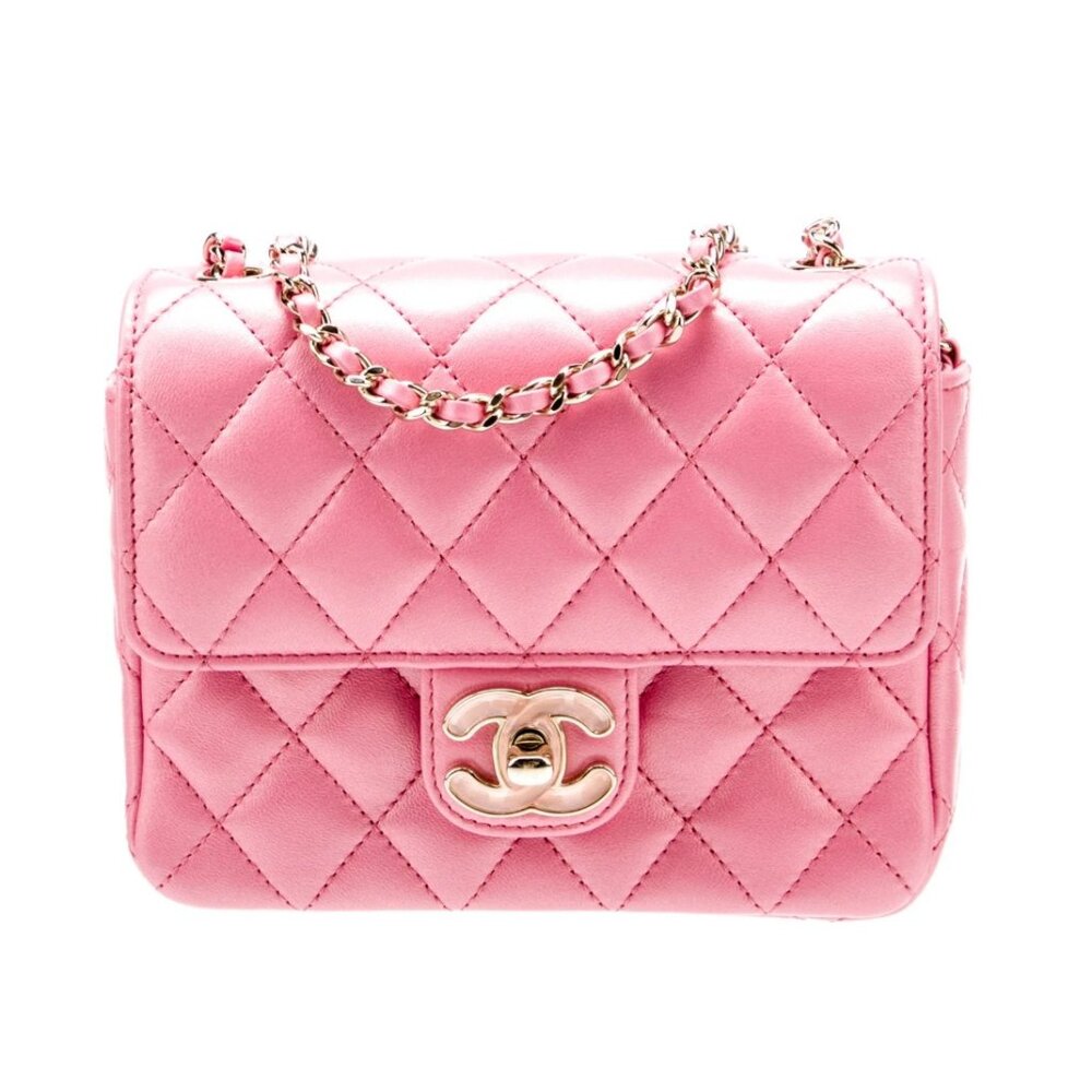 Chanel Square Mini Candy Heart Flap Bag
